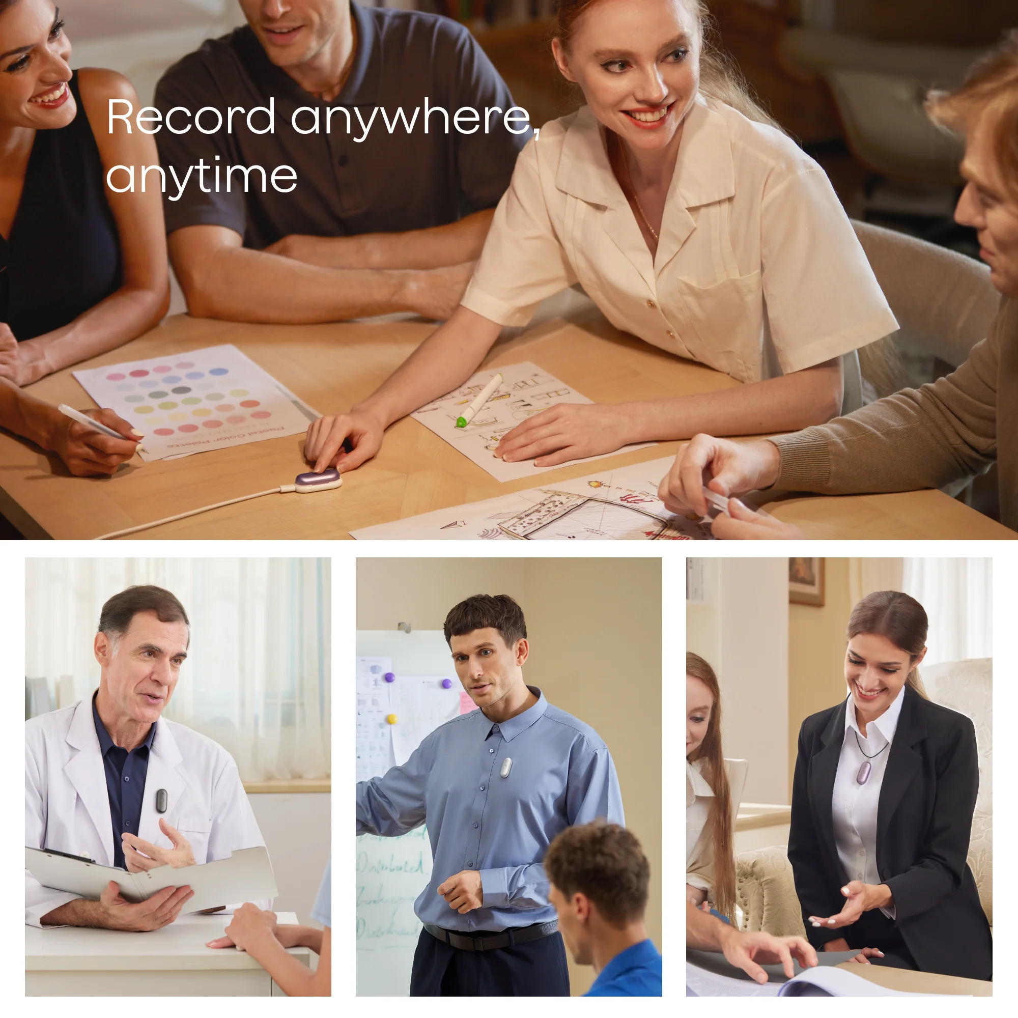 Портативний диктофон  Plaud NotePin S